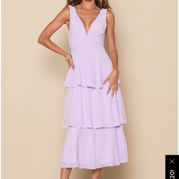 knee length dresses for ladies Debra Sweetheart Midi Dress main image 0